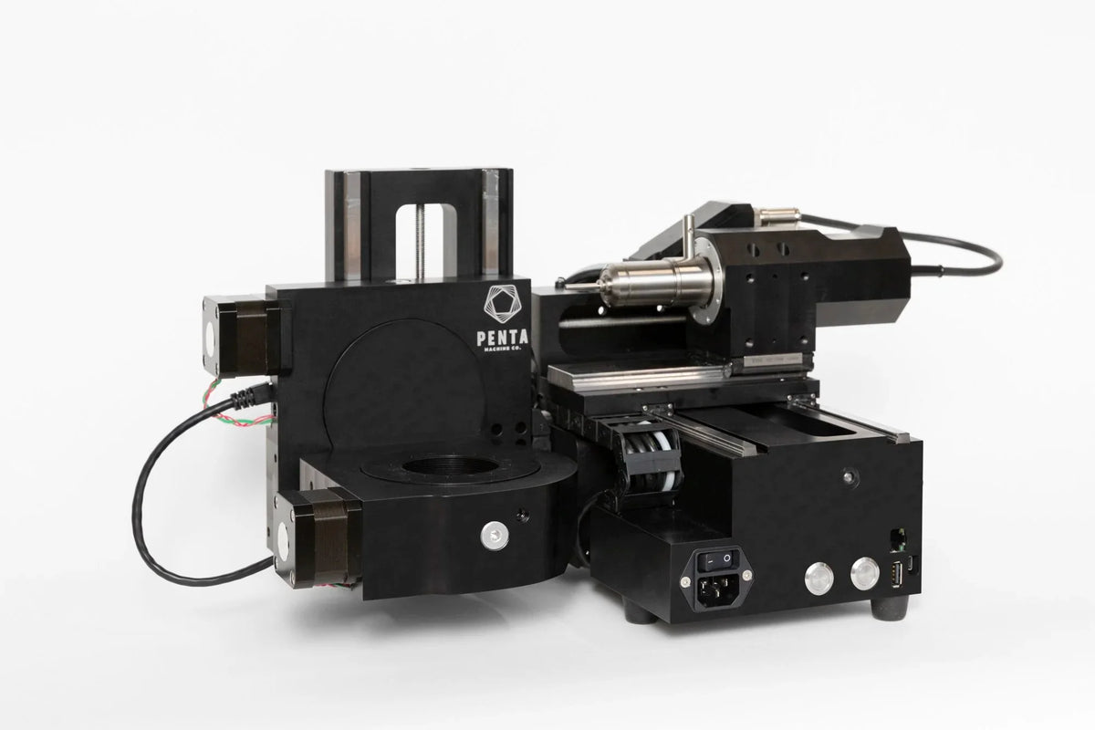 Pocket NC V2-50 CHB ceramic-hybrid spindle CNC mill