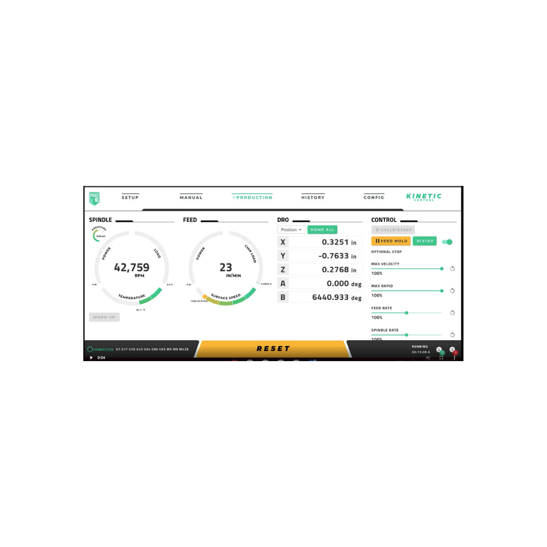 Kinetic Control Software Update