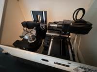 Sherline 4-jaw chuck installed on Pocket NC inside enclosure