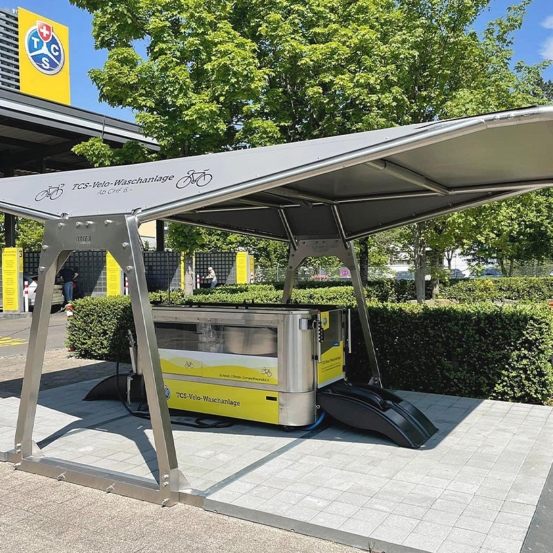 TCS Velo-Waschanlage Basel Switzerland